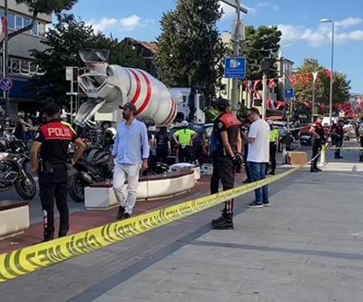 Beton mikserinin çarptığı bisikletli hayatını kaybetti