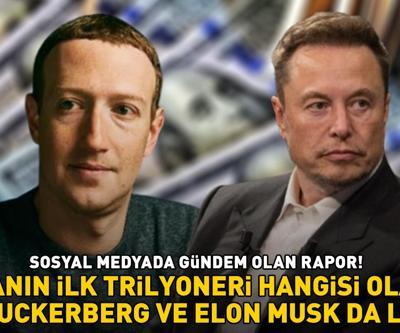 DÜNYANIN İLK TRİLYONERİ KİM OLACAK Facebook ve Instagramın sahibi Mark Zuckerberg ile Teslanın CEOsu Elon Musk da listede