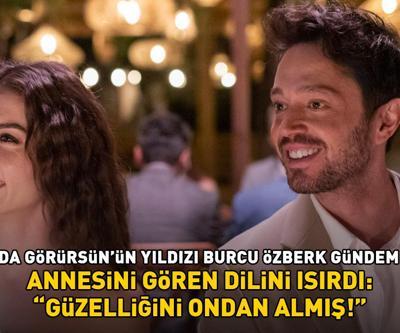 Rüyanda Görürsünün yıldızı Burcu Özberkin annesini gören dilini ısırdı: GÜZELLİĞİNİ ONDAN ALMIŞ