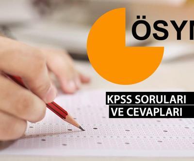 KPSS soruları ve cevapları AÇIKLANDI ÖSYM KPSS 15 EYLÜL 2024 soruları ve cevap anahtarı