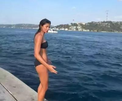 Berrak Tüzünataç kendini Boğazın serin sularına bırakmıştı: Kimseye tavsiye etmem