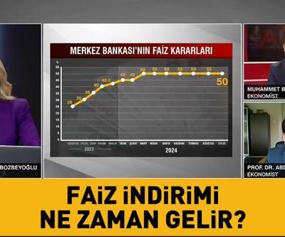 Faiz indirimi ne zaman gelir Ekonomistler CNN TÜRKte yanıtladı