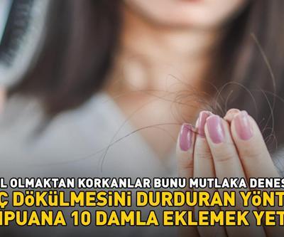 Saç dökülmesini durduran yöntem Kel olmaktan korkanlar bunu mutlaka denesin Şampuana 10 damla eklemek yetiyor