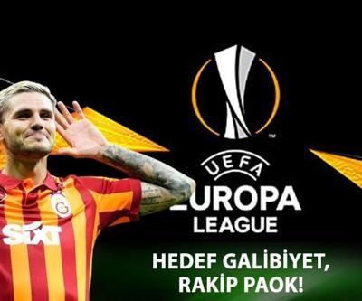 Galatasaray PAOK maçı hangi kanalda GS PAOK UEFA maçı ne zaman, saat kaçta