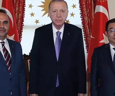 Cumhurbaşkanı Erdoğan, Chery International Başkanı Guibingi kabul etti