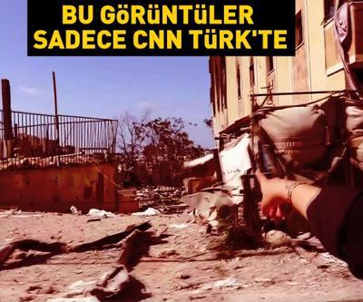 Bu görüntüler sadece CNN TÜRKte İşte İsrailin Dahiyede vurduğu yer | Video Haber