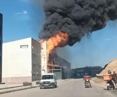 Öğrenci yurdunda çıkan yangın söndürüldü