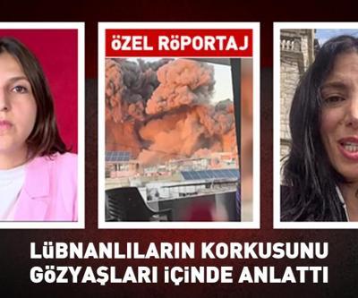 Lübnanlıların korkusunu gözyaşları içinde CNN TÜRKte anlattı | Video Haber