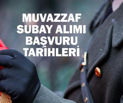 Muvazzaf subay alımı başvuru tarihleri 2024: TSK muvazzaf subay alımı başvurusu nasıl yapılır, şartları neler
