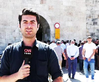 CNN TÜRK Kudüs’te: Mescid-i Aksa’da izdiham
