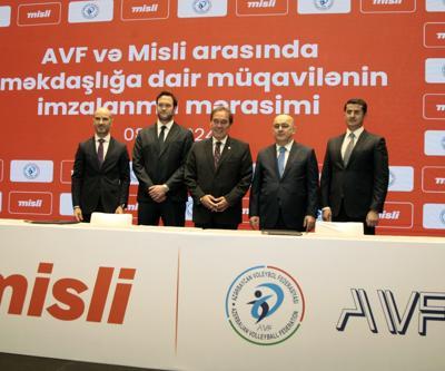 Misli, Azerbaycan futbolundan sonra voleybolunun da destekçisi oldu