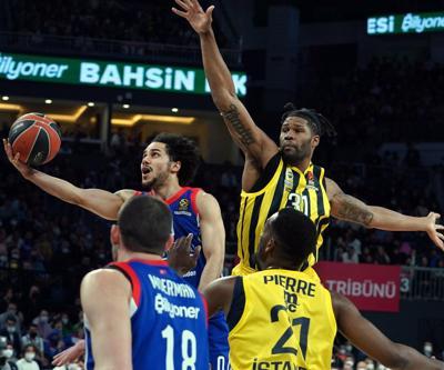 EuroLeaguede Türk derbisi Anadolu Efes, Fenerbahçe Bekoyu ağırlıyor...