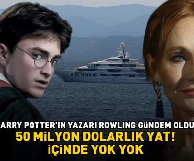 Harry Potter’ın yazarı J.K. Rowlingin 50 milyon dolarlık yatı Fethiyede