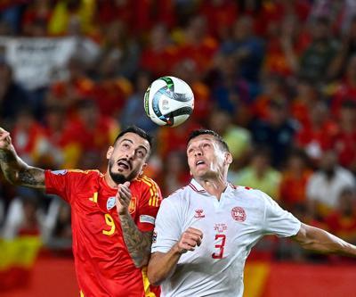 UEFA Uluslar Liginde 8 maç daha oynandı İspanya, evinde Danimarkayı mağlup etti...