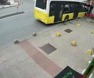 SON DAKİKA Bahçelievlerde İETT otobüsü kaza yaptı: Yaralılar var...