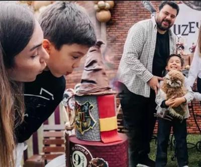 Eser ve Berfu Yenenler çiftinden oğulları Kuzeye Harry Potter temalı doğum günü