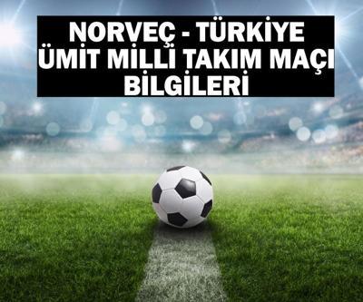 Norveç - Türkiye Ümit Milli Takım maçı ne zaman, saat kaçta ve hangi kanalda
