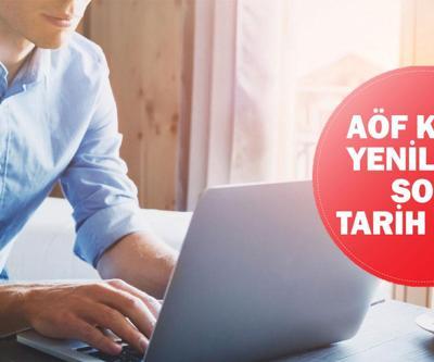 Anadolu Üniversitesi (AÖF) kayıt yenileme 2024 son tarih ne zaman