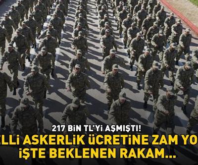 BEDELLİ ASKERLİK ÜCRETİNE ZAM GELİYOR 217 bin TLyi aşmıştı İşte 2025 için beklenen rakam...