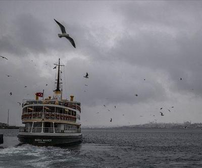 İstanbulda vapur seferlerine hava muhalefeti