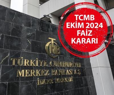 Son dakika MERKEZ BANKASI EKİM 2024 FAİZ KARARI AÇIKLANDI  TCMB faiz kararı ne kadar, yüzde kaç
