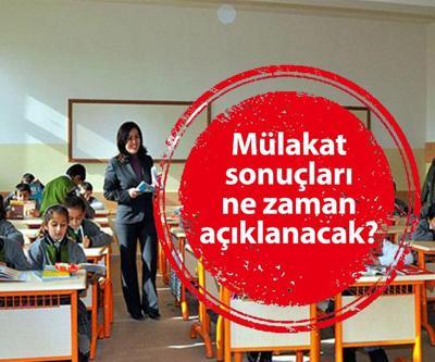 Sözleşmeli öğretmenlik mülakat sonuçları 2024 ne zaman açıklanacak İşte son durum