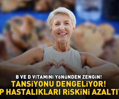 KİLOSU 150 TL B ve D vitamini yönünden zengin Tansiyonu dengeliyor, kalp hastalıkları riskini azaltıyor