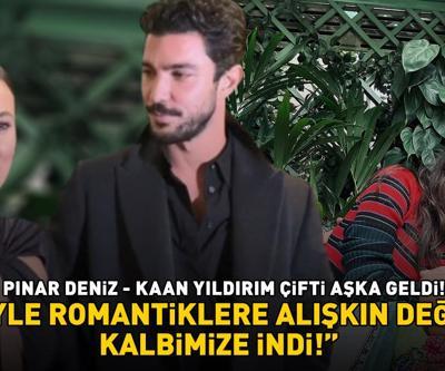 Pınar Deniz – Kaan Yıldırım çifti aşka geldi “BÖYLE ROMANTİKLERE ALIŞKIN DEĞİLİZ, KALBİMİZE İNDİ”