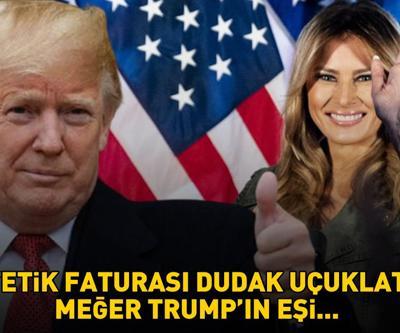 ESTETİK FATURASI DUDAK UÇUKLATTI ABD başkan adayı Donald Trumpın eşi pürüzsüz cildini 50 bin dolarlık operasyona borçlu