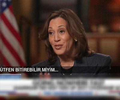 Kamala Harris kendisini en çok eleştiren TVye konuştu Dikkat çeken Biden açıklaması...