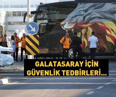 Galatasaray’a Antalya’da yoğun güvenlik önlemi