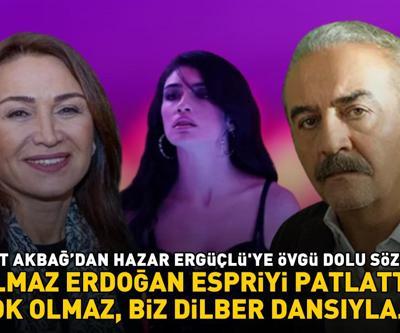 Demet Akbağdan İnci Tanelerinin Dilberi Hazar Ergüçlüye övgü dolu sözler YILMAZ ERDOĞAN ESPRİYİ PATLATTI