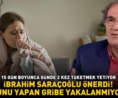 BUNU YAPAN GRİBE YAKALANMIYOR İbrahim Saraçoğlu uyardı Ateş, öksürük, boğaz ağrısı ve burun akıntısı kabusunuz olmasın