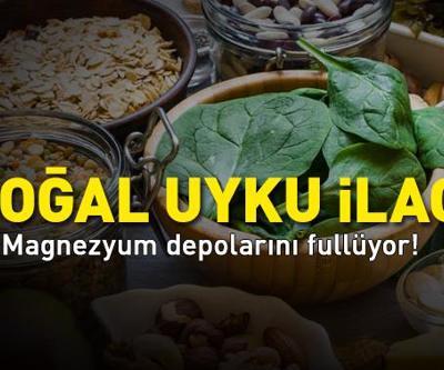 Magnezyum depolarını fullüyor Sakinleştiriyor, kasları gevşetiyor, mışıl mışıl uyutuyor... Bu besinler adeta Doğal uyku ilacı