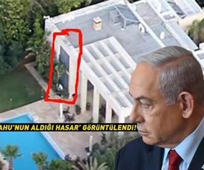 Saldırıyı Hizbullah üstlenmişti Netanyahu’nun evindeki hasar görüntülendi