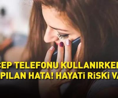 Cep telefonu kullanırken sakın bunu yapmayın Hayati riski var... İşitme kaybına yol açan 7 alışkanlık