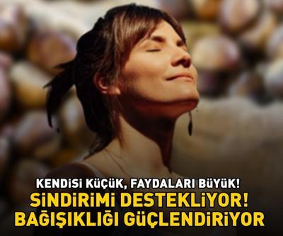 Kendisi küçük, faydaları büyük İçinde yok yok: C vitamini, B vitamini, potasyum, magnezyum, demir BAĞIŞIKLIĞI GÜÇLENDİRİYOR