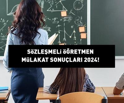 SÖZLEŞMELİ ÖĞRETMENLİK MÜLAKAT SONUÇLARI 2024 AÇIKLANDI | MEB 20 bin öğretmenlik mülakat sonuçları nasıl öğrenilir e-Devlet Turkiye.gov.tr ekranı