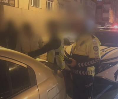 Drift yapan sürücü hem ehliyetinden hem aracından oldu