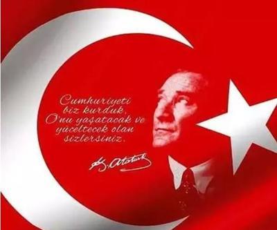 Ünlülerden 29 Ekim paylaşımları Yaşasın Cumhuriyet