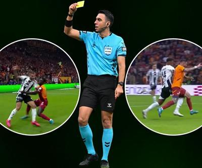 Davinson Sanchez kırmızı kart görmeli miydi Icardinin pozisyonu penaltı mı Eski hakemler, Galatasaray - Beşiktaş derbisinin kritik pozisyonlarını değerlendirdi