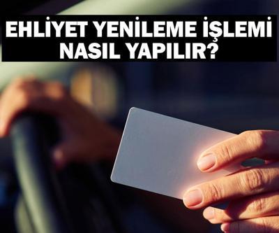 EHLİYET YENİLEME EVRAKLARI NELERDİR Ehliyet yenileme randevusu nereden alınır Eski tip sürücü belgesi yenileme ücreti 2024