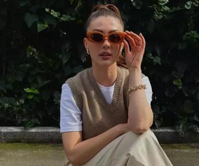 Burcu Özberk, Bağdat Caddesinde 29 Ekim Cumhuriyet Bayramının sevincini yaşadı
