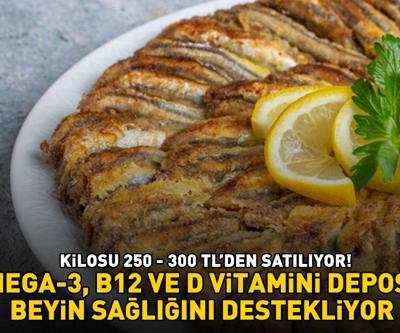 Karadeniz’de hamsi naz yapıyor Kilosu 250-300 TLden satılıyor Omega-3, B12 ve D vitamini deposu: BEYİN SAĞLIĞINI DESTEKLİYOR