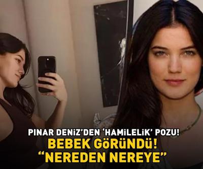 BEBEK GÖRÜNDÜ Yargının Ceylini Pınar Denizden hamilelik pozu: ‘Nereden nereye’
