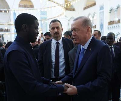 Cumhurbaşkanı Erdoğan ve Senegal Cumhurbaşkanı Fay Çamlıca Camiinde cuma namazı kıldı