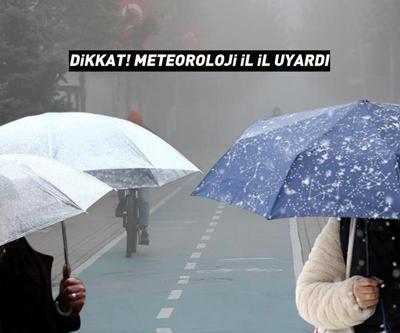 Dikkat, birçok ilde etkili olacak Meteoroloji tek tek uyardı: Kar, sağanak, sis ve pus...