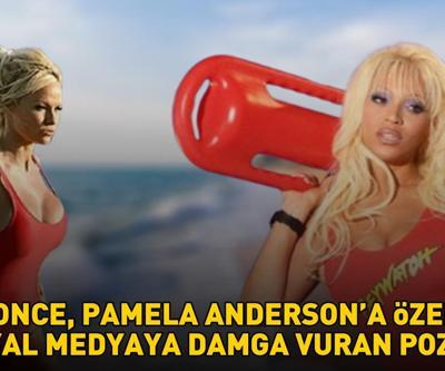 Beyonce, Pamela Andersona özendi Sahil Güvenlikin ikonik karakterini birebir kopyaladı