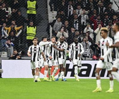 Kartal, Avrupada galibiyete kanat çırptı Beşiktaş 2-0 Malmö