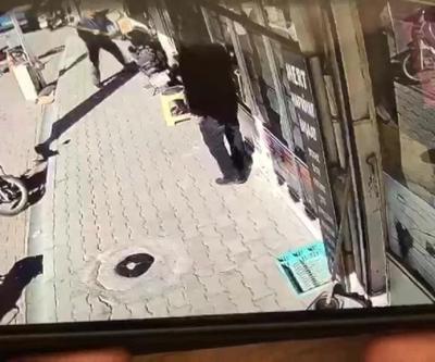 Denizlide alacak-verecek tartışması: Dükkanın camlarını tuzla buz etti